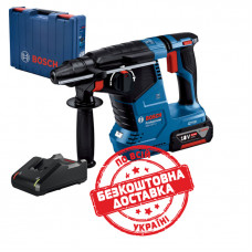 Акумуляторний перфоратор Bosch GBH 187-LI Professional з 1акб GBA 18V 5.0Ah, з/п GAL 18V-40 0611923022