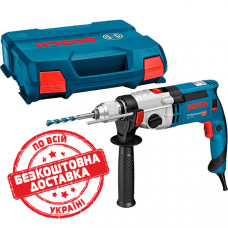 Дриль ударний Bosch Professional GSB 24-2 у L-Case з ШЗП 060119C801
