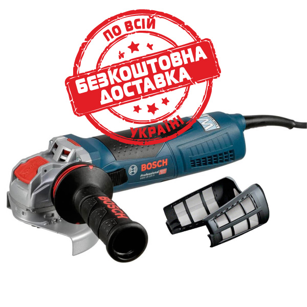 Кутова шліфмашина Bosch Professional GWX 19-125 S з регулюванням 06017C8002