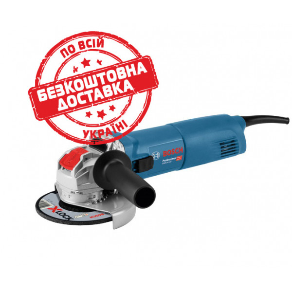 Кутова шліфувальна машина Bosch Professional з X-LOCK GWX 14-125 Professional (06017B7000)