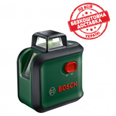 Лазерний нівелір Bosch AdvancedLevel 360 з футляром та батарейками 0603663B03
