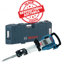 Відбійний молоток Bosch Professional GSH 16-28 в чемодані з пикоподібним зубилом 0611335000