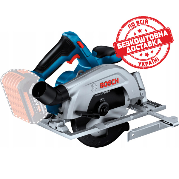 Акумуляторна циркулярна пила Bosch GKS 185-LI Professional без акб та з/п 06016C1221