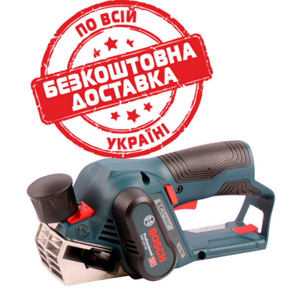 Рубанок акумуляторний Bosch GHO 12V-20 Professional, без акб та з/п 06015A7000