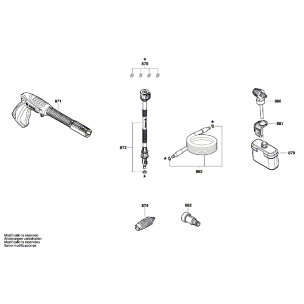 Мийка високого тиску Bosch EasyAquatak 120 06008A7901