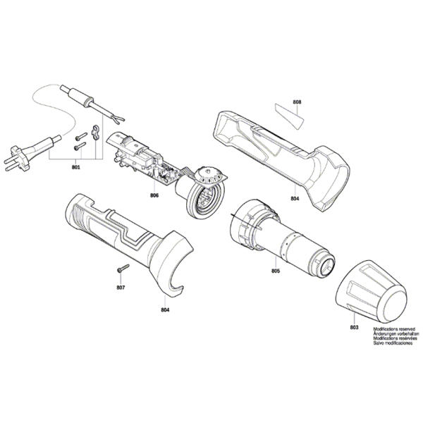 Фен технічний Bosch Professional GHG 20-60 06012A6400