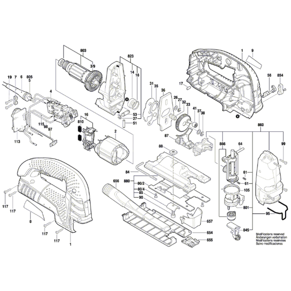 Лобзик Bosch Professional GST 150 BCE в чемодані 0601513000