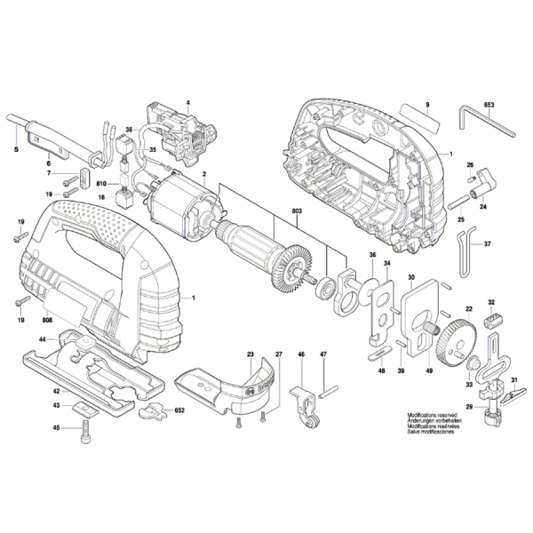 Лобзик Bosch Professional GST 8000 E 060158H000