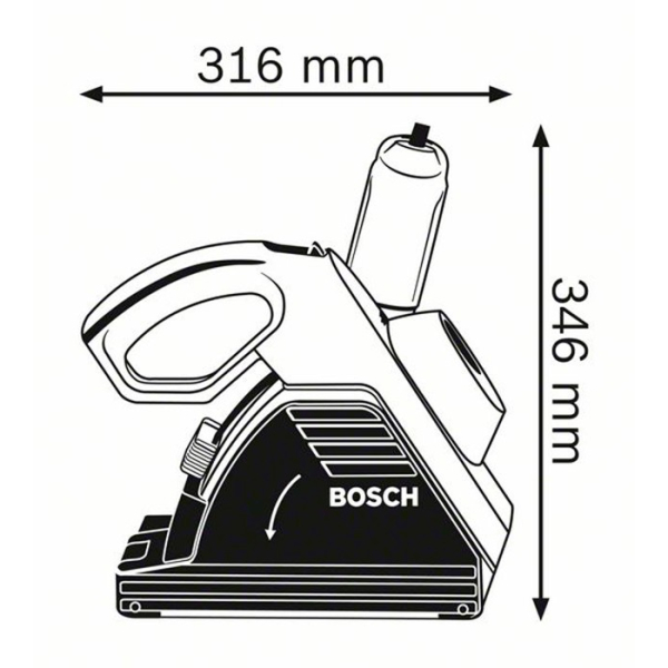 Штроборіз Bosch Professional GNF 35 СA 0601621708