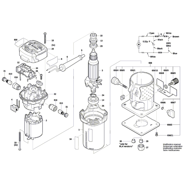 Фрезер Bosch GKF 550 Professional 06016A0020