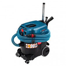 Будівельний пилосос Bosch Professional GAS 35 M AFC із щілинною насадкою та насадкою для підлоги 06019C3100