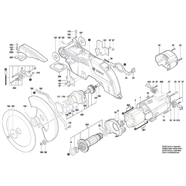 Торцювальна пила BOSCH GCM 8 SJL (0601B19100)