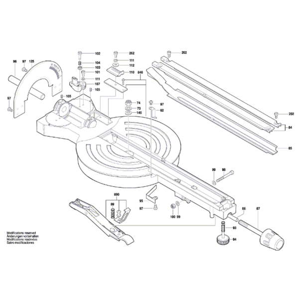Торцювальна пила BOSCH GCM 8 SJL (0601B19100)