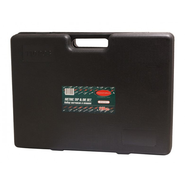 Набір метчік.і плашек110пр (2х0.4,3х0.5,4х0.7,5х0.8,6х0.75-1,8х0.75-1,25,9х0.75-1.25,10х0.75-1.5,11х