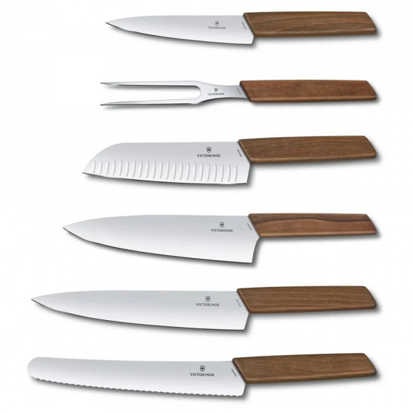 Кухонний набір Victorinox Swiss Modern Cutlery Block 6.7186.6