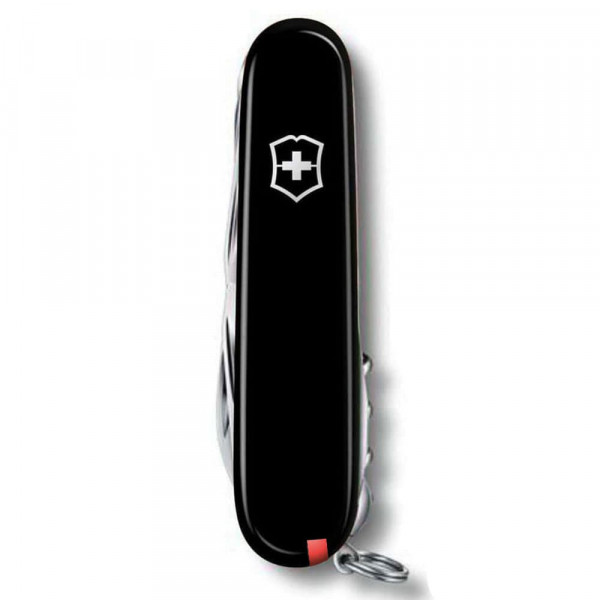 Складаний ніж Victorinox HUNTSMAN UKRAINE чорно-червоний 1.3713.3.1