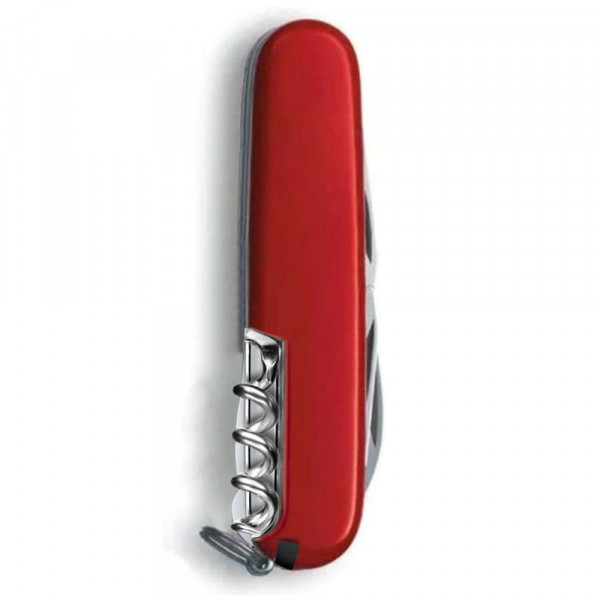 Складаний ніж Victorinox HUNTSMAN UKRAINE чорно-червоний 1.3713.3.1