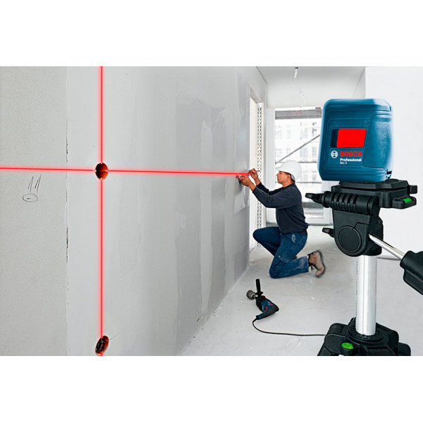Лазерний нівелір Bosch GLL 2 + MM 2 (0601063A01) Лазерний нівелір Bosch GLL 2 + MM 2 (0601063A01)