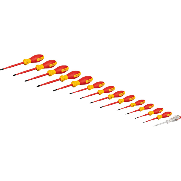 Набір ізольованих викруток Bosch Professional VDE змішаних в L-BOXX 102, 14 шт 1600A02NF9