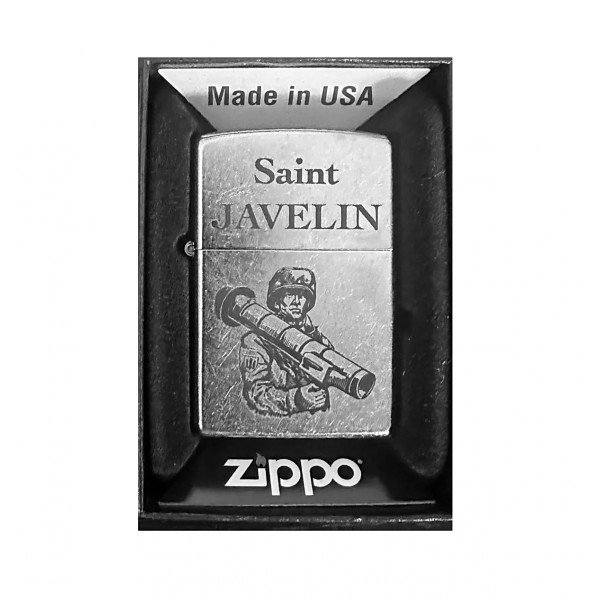 Запальничка бензинова Zippo Ukraine Classic Street Chrome гравіювання Saint Javelin хром (207 J) Запальничка бензинова Zippo Ukraine Classic Street Chrome гравіювання Saint Javelin хром (207 J)