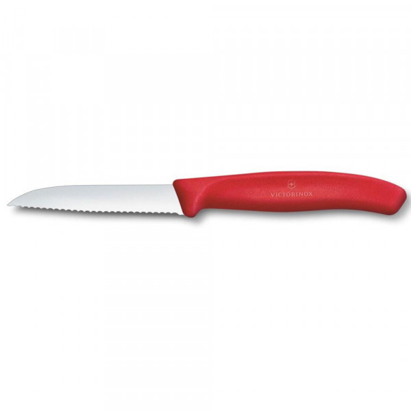 Ніж для овочів Victorinox Swiss Classic 8см хвил черв 6.7431.C1