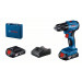 Акумуляторний ударний дриль-шуруповерт Bosch GSB 185-LI (06019K3100) 2х2Ah