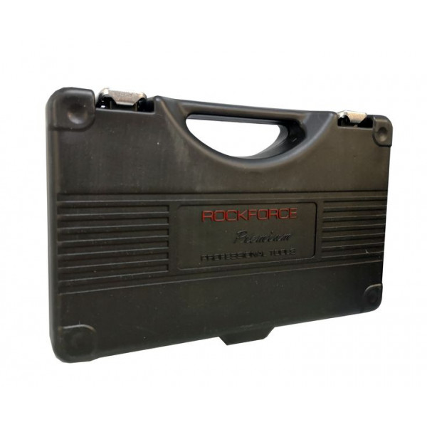 Набір біт 40пр. 3/8" з бітотримачами (Torx: T20,T55; Hex: H12,H4мм; Spline: M12,M5) у пластиковому кейсі ROCKFORCE RF-4401D