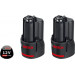 Набір із 2 акумуляторних батарей Bosch Professional GBA 12V 3.0Ah (1600A00X7D)