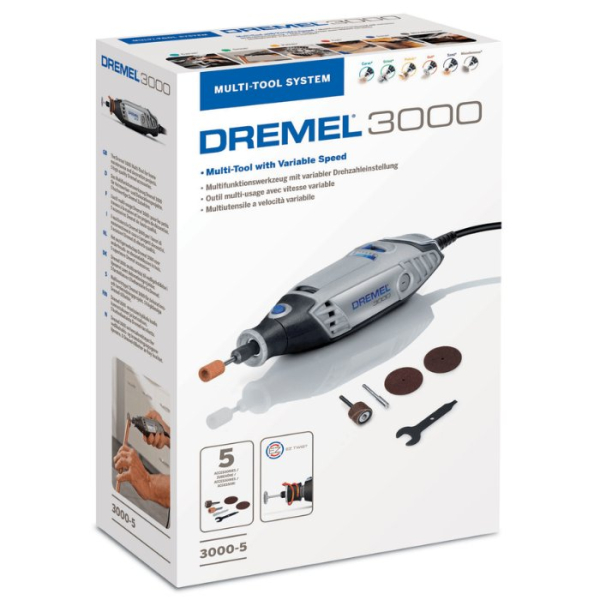 Мультиінструмент Dremel 3000-5, аксесуари F0133000JU