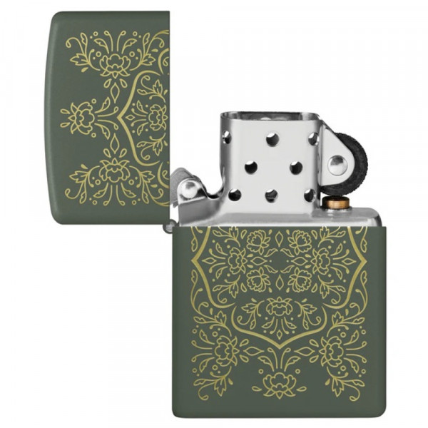 Запальничка Zippo (Зіппо) Floral Mandala 47007 Запальничка Zippo (Зіппо) Floral Mandala 47007