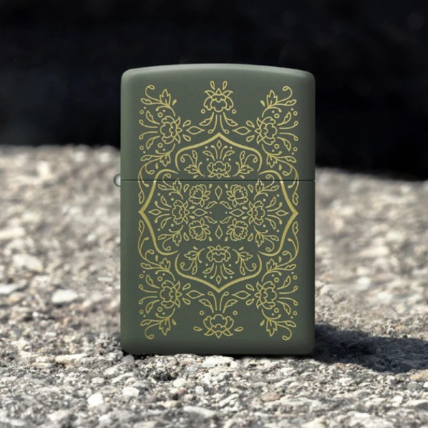 Запальничка Zippo (Зіппо) Floral Mandala 47007 Запальничка Zippo (Зіппо) Floral Mandala 47007