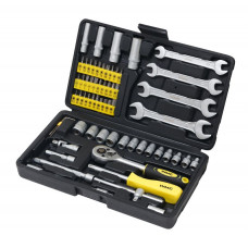 Набір інструментів 62пр. 1/4" (6гр.) WMC TOOLS 2062