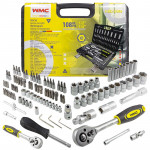 Набір інструментів 108пр. 1/2", 1/4" (6гр.) (4-22мм) WMC TOOLS WT-41082-5EURO