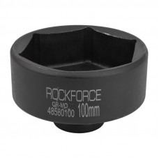 Головка ударна 100 мм 6-гранна, 1" ROCKFORCE RF-48580100