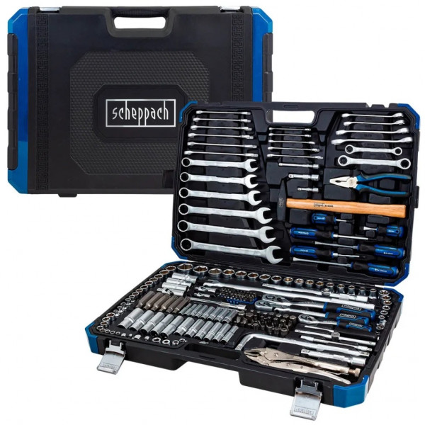 Набір інструментів 202 предмета 1/2", 3/8", 1/4" SCHEPPACH SCH-42022-5