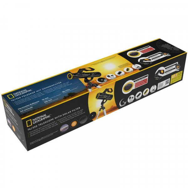 Телескоп National Geographic 76/350 AZ Solar (9012000) 928250