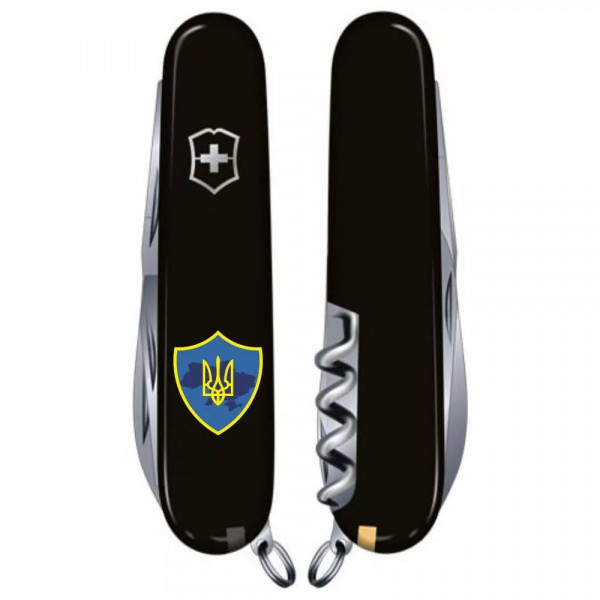 Складной нож Victorinox Spartan Ukraine Трезубец на щите (1.3603.3_T1080u) Складной нож Victorinox Spartan Ukraine Трезубец на щите (1.3603.3_T1080u)
