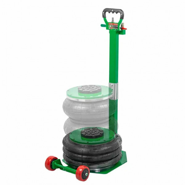 Домкрат пневматичний 5т (135-400мм; 3 подушки; Ø300мм) Rockforce RF-TRA1813