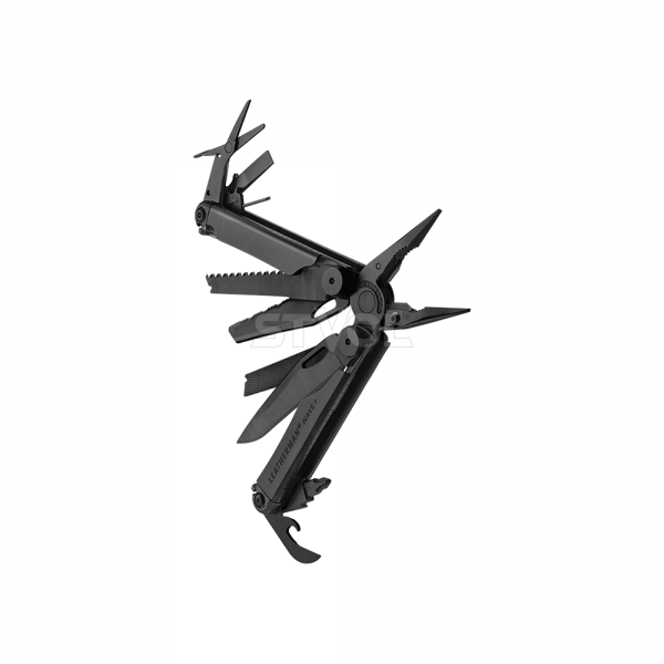 Мультиінструмент Leatherman Wave Plus Black, нейлоновий чохол Molle (832526)