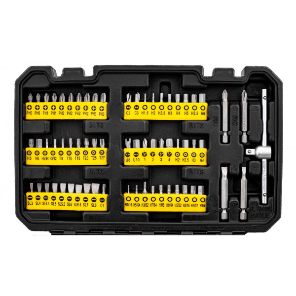 Набір інструментів 130 предметів 1/4" WMC TOOLS 20130 Набір інструментів 130 предметів 1/4" WMC TOOLS 20130