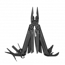 Мультиінструмент Leatherman Wave Plus Black, нейлоновий чохол Molle (832526)