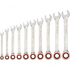 Набір гайкових ключів Bosch Professional, 10 шт 1600A02AU0