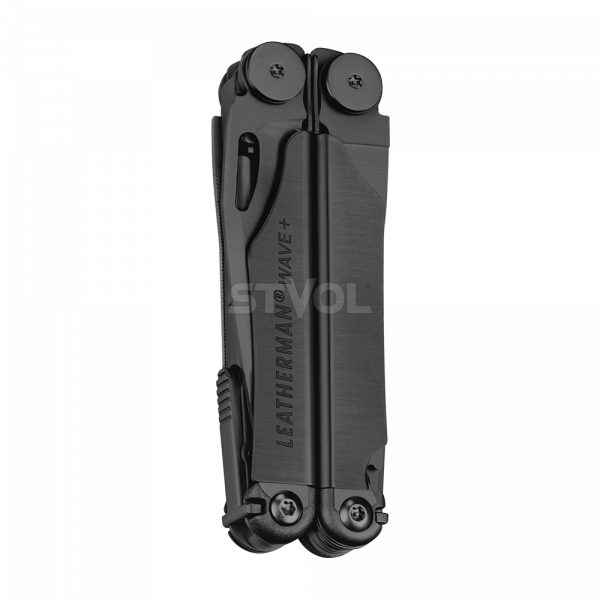 Мультиінструмент Leatherman Wave Plus Black, нейлоновий чохол Molle (832526)
