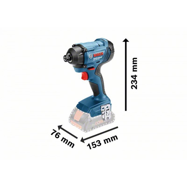 Акумуляторний ударний гайковерт Bosch GDR 180-Li (06019G5123) 2 аку + зар. пристрій Акумуляторний ударний гайковерт Bosch GDR 180-Li (06019G5123) 2 аку + зар. пристрій