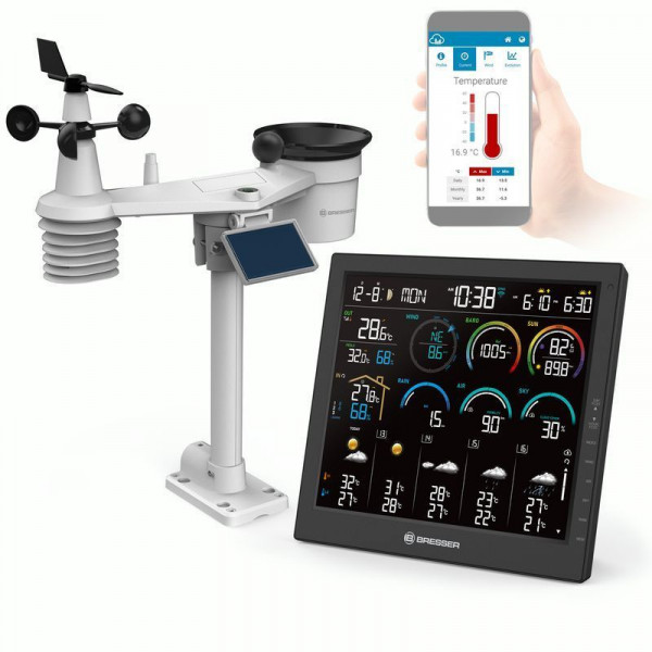 Метеостанція Bresser 4CAST 10" WiFi Weather Station 8-in-1 (15198) 932389