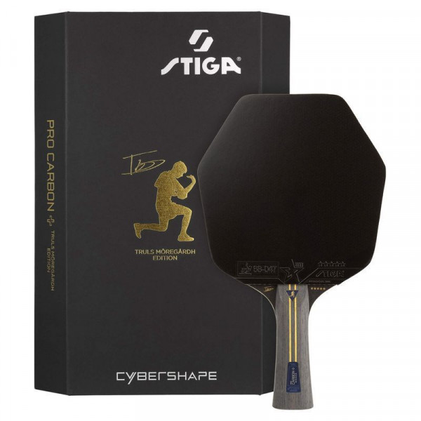 Ракетка для настільного тенісу Stiga Pro Carbon Plus Cybershape Truls Edition 5 Star FL (1215-1306-35) 932354