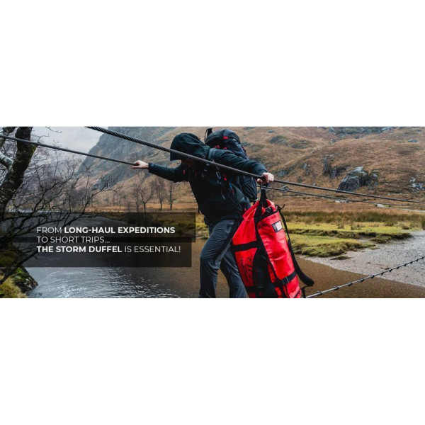 Сумка дорожня водозахисна Highlander Storm Kitbag 65L Red (DB123-RD) (927454)