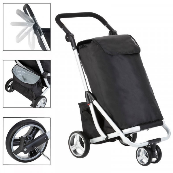 Сумка-візок ShoppingCruiser 3 Wheels Black (604349) (927303)