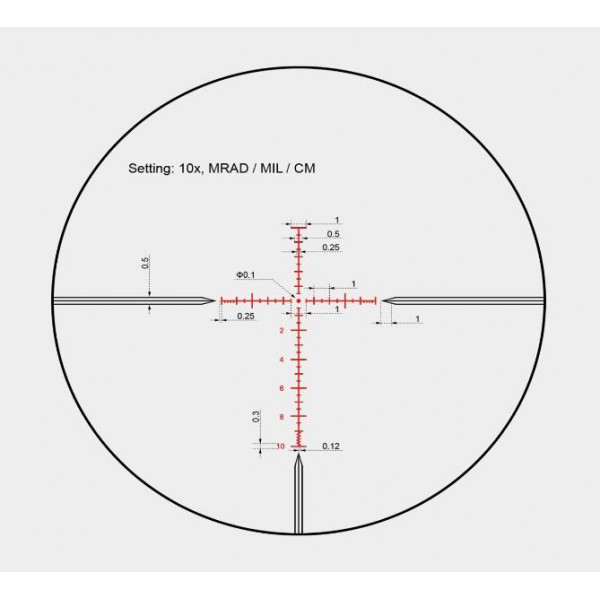 Приціл оптичний Vector Optics Tauron 6-24x50 (30 мм) HD illum. SFP MPX1 MIL SCOL-46 Приціл оптичний Vector Optics Tauron 6-24x50 (30 мм) HD illum. SFP MPX1 MIL SCOL-46