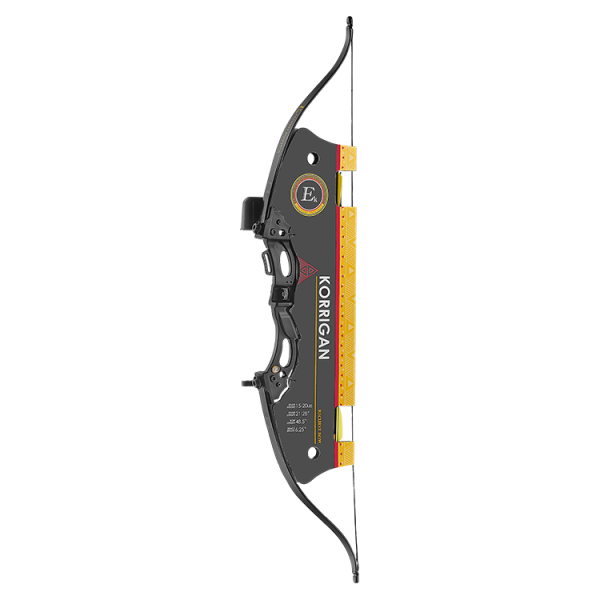 Лук рекурсивний Ek Archery KORRIGAN YOUTH RECURVE 15-20 LBS чорний RE-011B